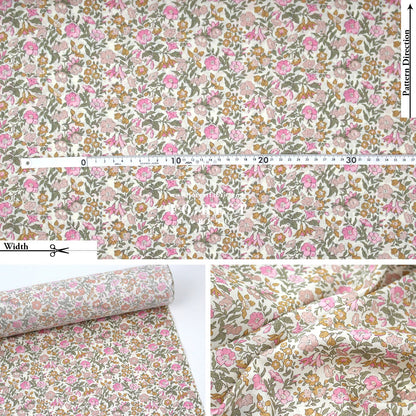 Liberty of London (Cotton Tana Lawn Fabric) - Mamie - FO:REST Fabric 布恩堂Liberty fabrictana lawnjapanese fabricykk zipper