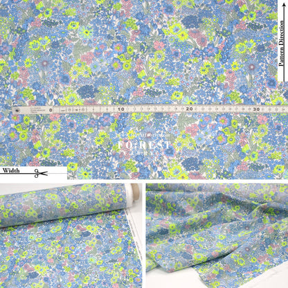 Liberty of London (Cotton Tana Lawn Fabric) - Margaret annie N - FO:REST Fabric 布恩堂Liberty fabrictana lawnjapanese fabricykk zipper