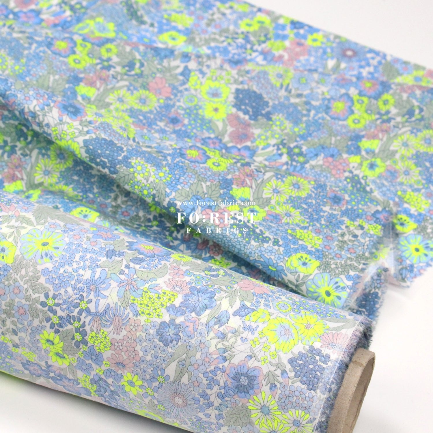 Liberty of London (Cotton Tana Lawn Fabric) - Margaret annie N - FO:REST Fabric 布恩堂Liberty fabrictana lawnjapanese fabricykk zipper