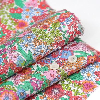 Liberty of London (Cotton Tana Lawn Fabric) - Margaret annie - FO:REST Fabric 布恩堂Liberty fabrictana lawnjapanese fabricykk zipper