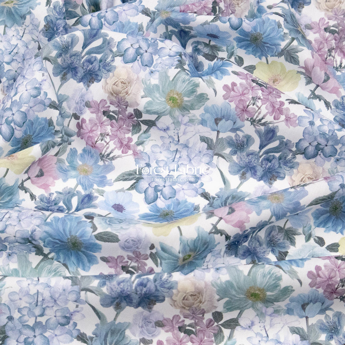 Liberty of London (Cotton Tana Lawn Fabric) - Marina's Walk - FO:REST Fabric 布恩堂Liberty fabrictana lawnjapanese fabricykk zipper