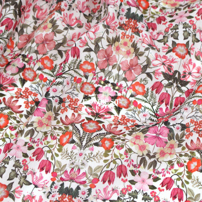 Liberty of London (Cotton Tana Lawn Fabric) - Mary Patricia A - FO:REST Fabric 布恩堂Liberty fabrictana lawnjapanese fabricykk zipper