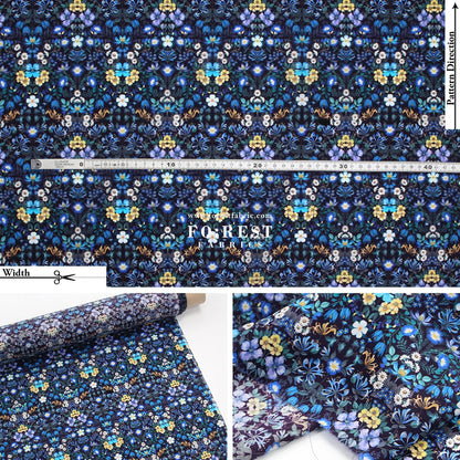 Liberty of London (Cotton Tana Lawn Fabric) - Mary Patricia B - FO:REST Fabric 布恩堂Liberty fabrictana lawnjapanese fabricykk zipper