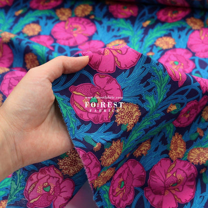 Liberty of London (Cotton Tana Lawn Fabric) - Maud's poseyA - FO:REST Fabric 布恩堂Liberty fabrictana lawnjapanese fabricykk zipper