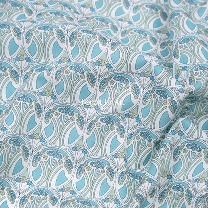 Liberty of London (Cotton Tana Lawn Fabric) - Mauverina - FO:REST Fabric 布恩堂Liberty fabrictana lawnjapanese fabricykk zipper