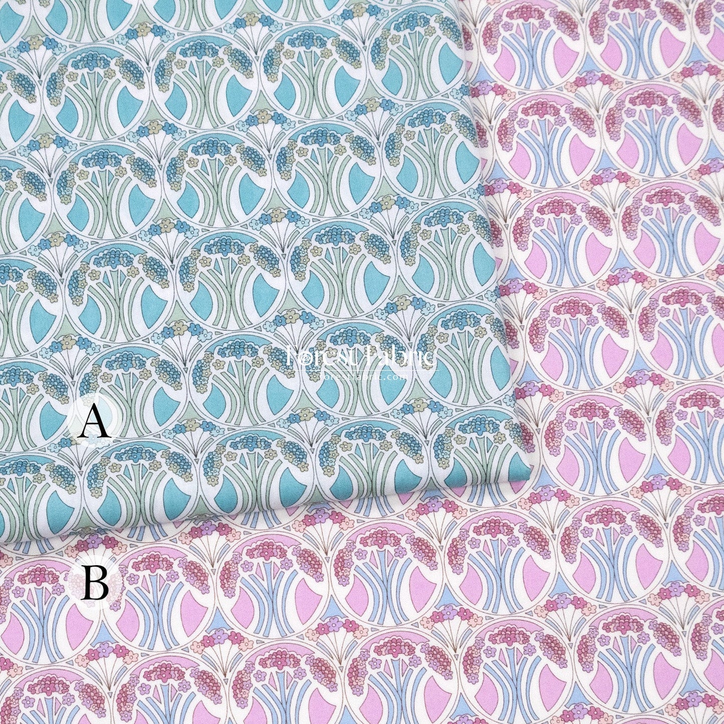 Liberty of London (Cotton Tana Lawn Fabric) - Mauverina - FO:REST Fabric 布恩堂Liberty fabrictana lawnjapanese fabricykk zipper