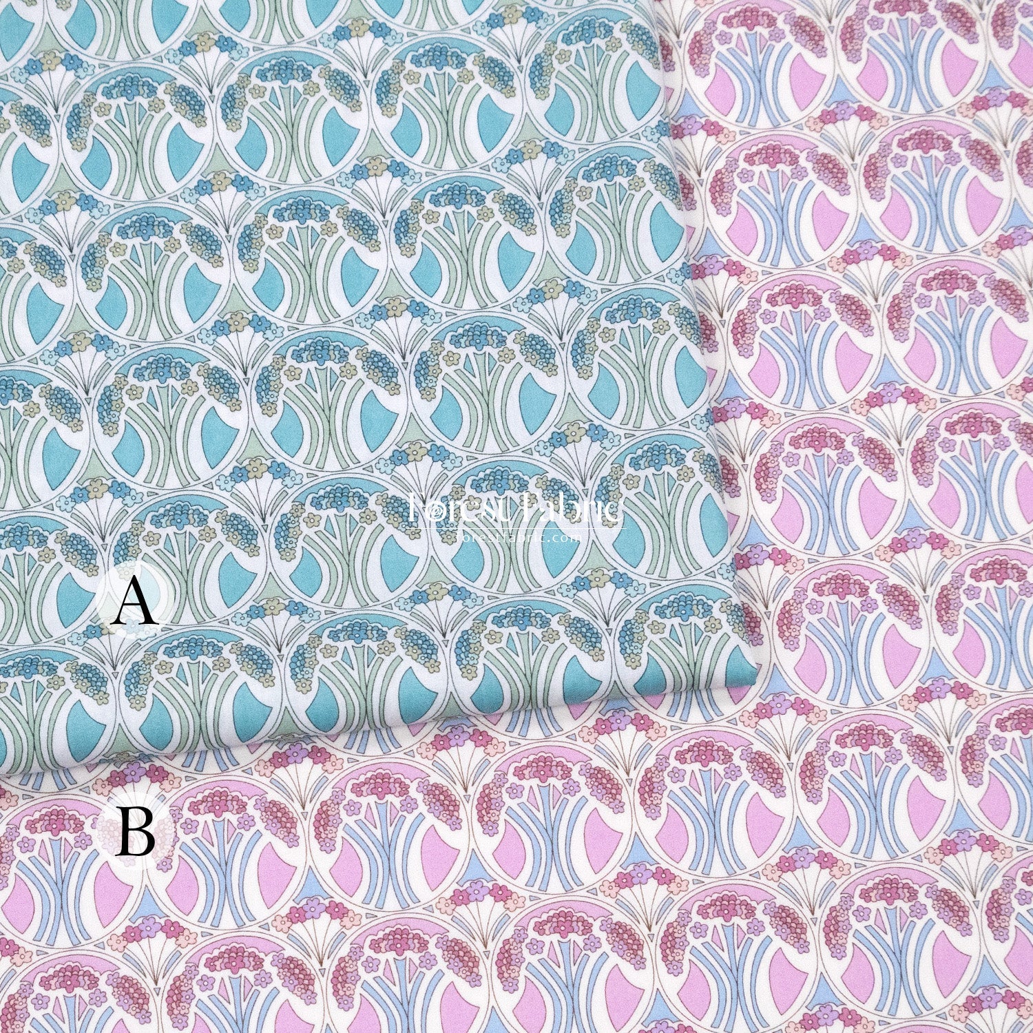 Liberty of London (Cotton Tana Lawn Fabric) - Mauverina - FO:REST Fabric 布恩堂Liberty fabrictana lawnjapanese fabricykk zipper