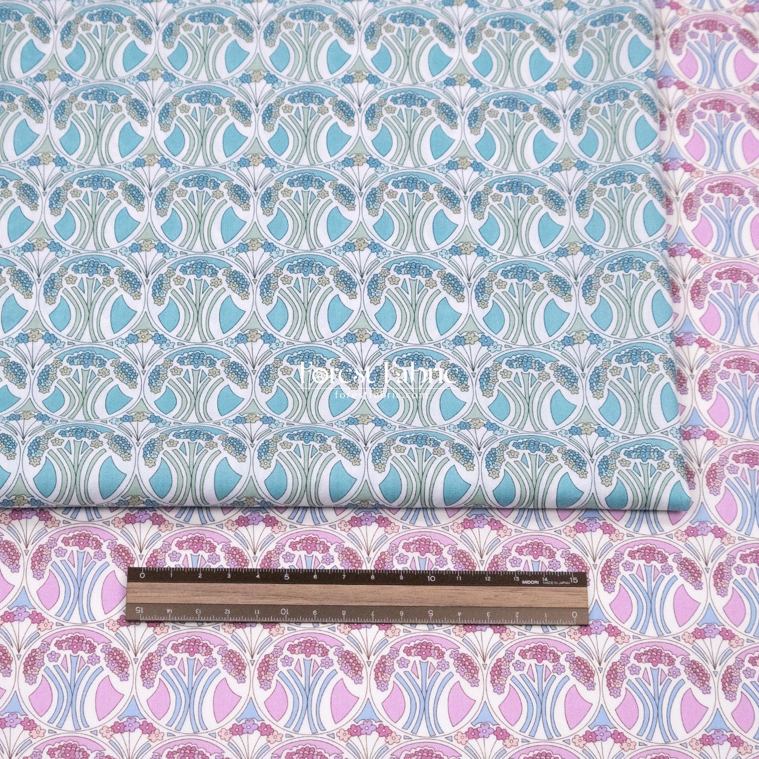 Liberty of London (Cotton Tana Lawn Fabric) - Mauverina - FO:REST Fabric 布恩堂Liberty fabrictana lawnjapanese fabricykk zipper