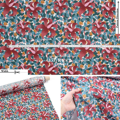 Liberty of London (Cotton Tana Lawn Fabric) - Mawson MelBury - FO:REST Fabric 布恩堂Liberty fabrictana lawnjapanese fabricykk zipper