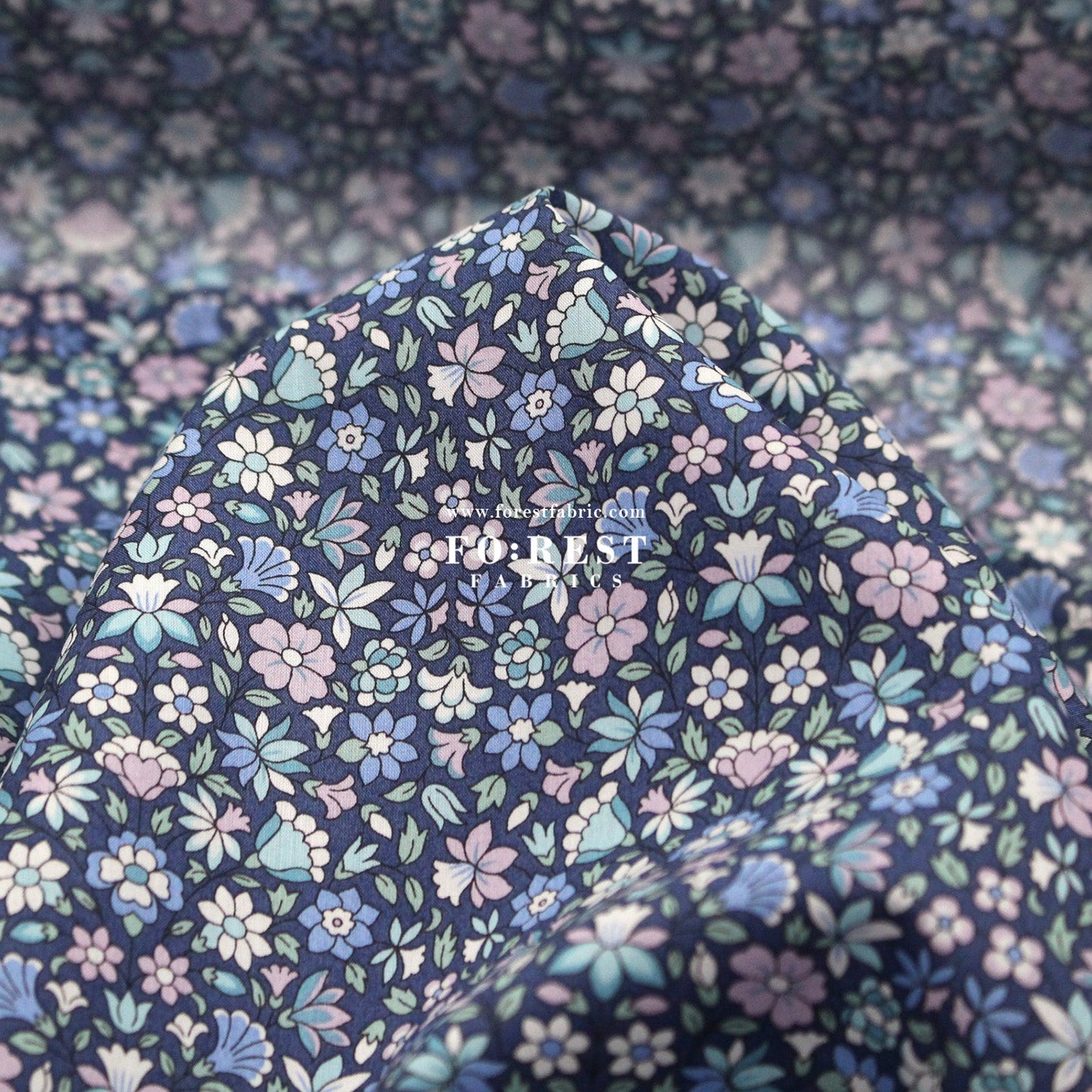 Liberty of London (Cotton Tana Lawn Fabric) - MEERA - FO:REST Fabric 布恩堂Liberty fabrictana lawnjapanese fabricykk zipper