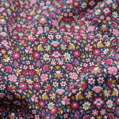 Liberty of London (Cotton Tana Lawn Fabric) - MEERA - FO:REST Fabric 布恩堂Liberty fabrictana lawnjapanese fabricykk zipper