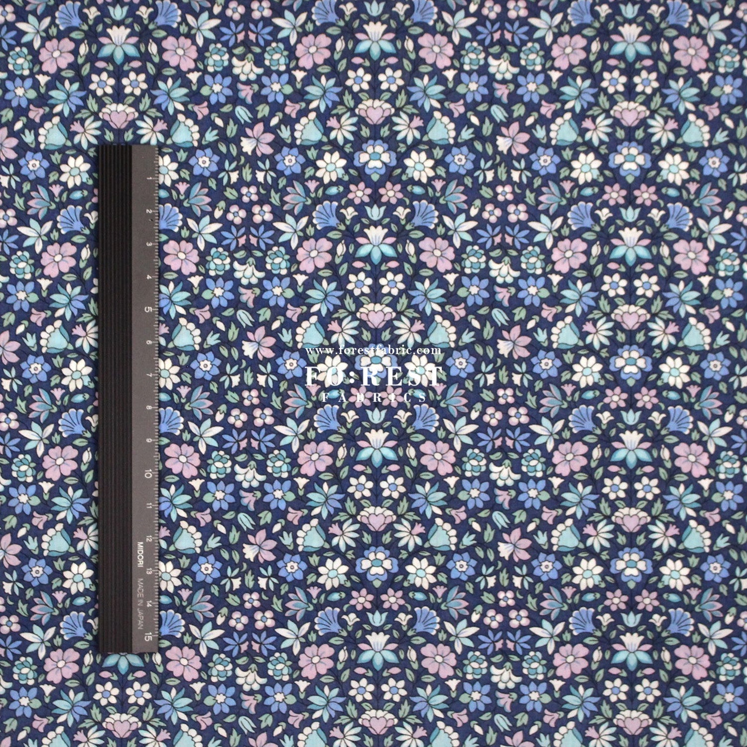 Liberty of London (Cotton Tana Lawn Fabric) - MEERA - FO:REST Fabric 布恩堂Liberty fabrictana lawnjapanese fabricykk zipper