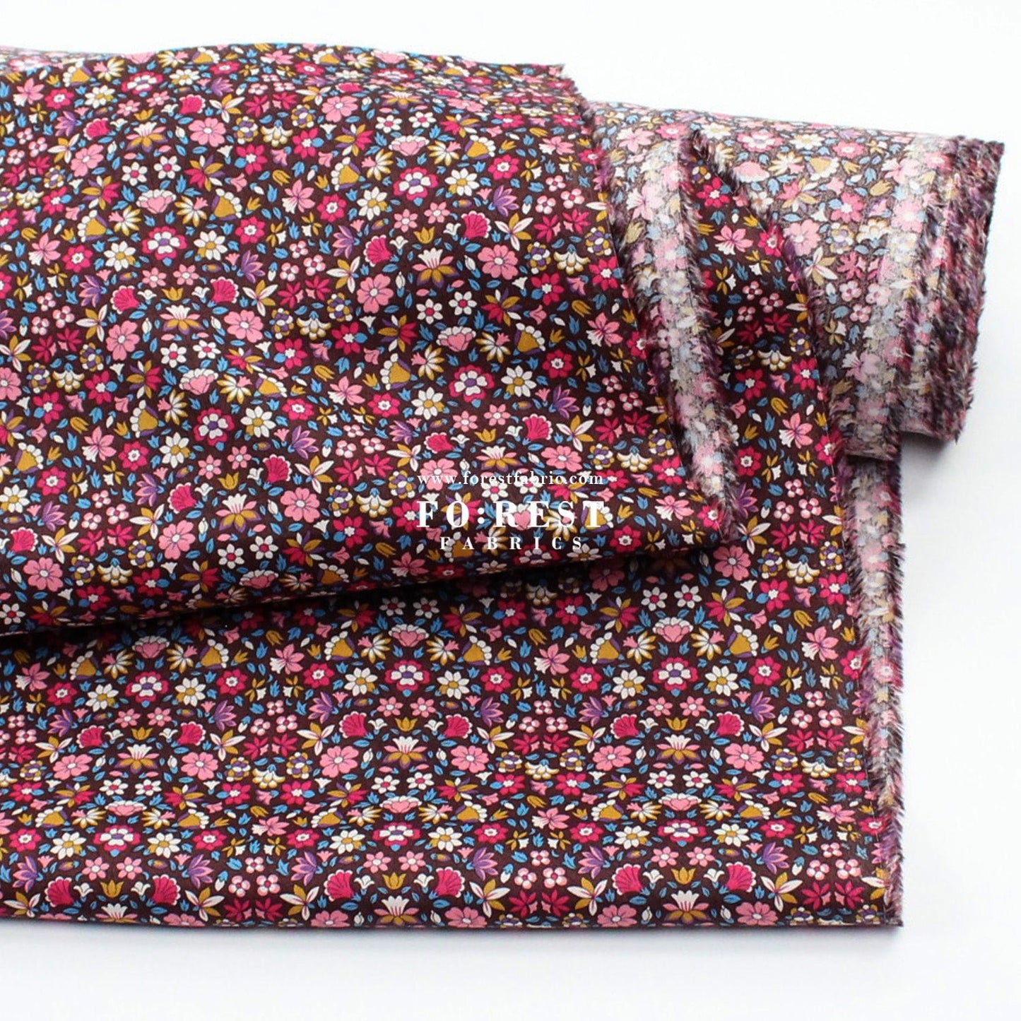 Liberty of London (Cotton Tana Lawn Fabric) - MEERA - FO:REST Fabric 布恩堂Liberty fabrictana lawnjapanese fabricykk zipper