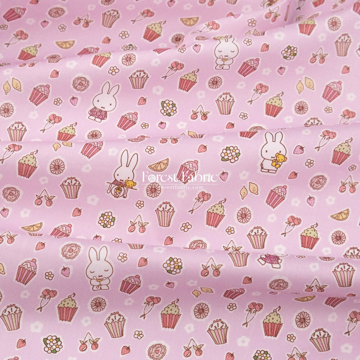 Liberty of London (Cotton Tana Lawn Fabric) - Miffy A SWEET BIRTHDAY - FO:REST Fabric 布恩堂Liberty fabrictana lawnjapanese fabricykk zipper