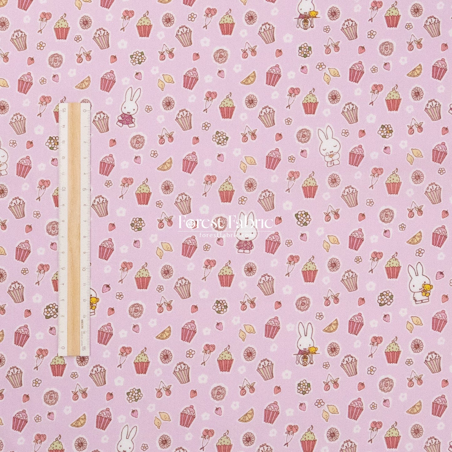 Liberty of London (Cotton Tana Lawn Fabric) - Miffy A SWEET BIRTHDAY - FO:REST Fabric 布恩堂Liberty fabrictana lawnjapanese fabricykk zipper