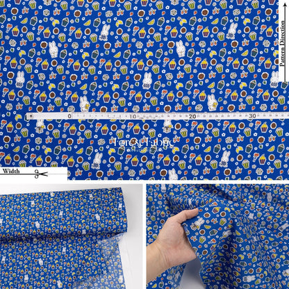Liberty of London (Cotton Tana Lawn Fabric) - Miffy A SWEET BIRTHDAY - FO:REST Fabric 布恩堂Liberty fabrictana lawnjapanese fabricykk zipper