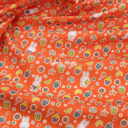Liberty of London (Cotton Tana Lawn Fabric) - Miffy A SWEET BIRTHDAY - FO:REST Fabric 布恩堂Liberty fabrictana lawnjapanese fabricykk zipper