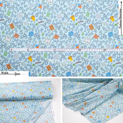 Liberty of London (Cotton Tana Lawn Fabric) - Miffy COUNTING - FO:REST Fabric 布恩堂Liberty fabrictana lawnjapanese fabricykk zipper