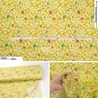 Liberty of London (Cotton Tana Lawn Fabric) - Miffy COUNTING - FO:REST Fabric 布恩堂Liberty fabrictana lawnjapanese fabricykk zipper