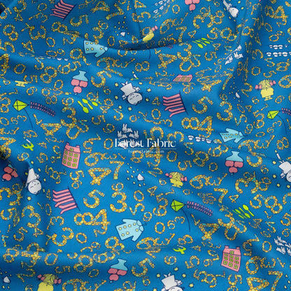 Liberty of London (Cotton Tana Lawn Fabric) - Miffy COUNTING - FO:REST Fabric 布恩堂Liberty fabrictana lawnjapanese fabricykk zipper