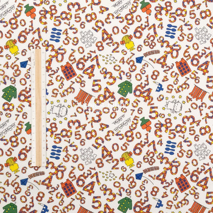 Liberty of London (Cotton Tana Lawn Fabric) - Miffy COUNTING - FO:REST Fabric 布恩堂Liberty fabrictana lawnjapanese fabricykk zipper