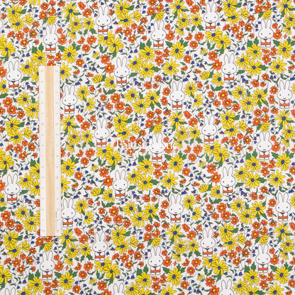Liberty of London (Cotton Tana Lawn Fabric) - Miffy PRAIRIE DAY - FO:REST Fabric 布恩堂Liberty fabrictana lawnjapanese fabricykk zipper
