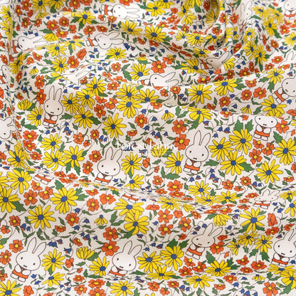 Liberty of London (Cotton Tana Lawn Fabric) - Miffy PRAIRIE DAY - FO:REST Fabric 布恩堂Liberty fabrictana lawnjapanese fabricykk zipper