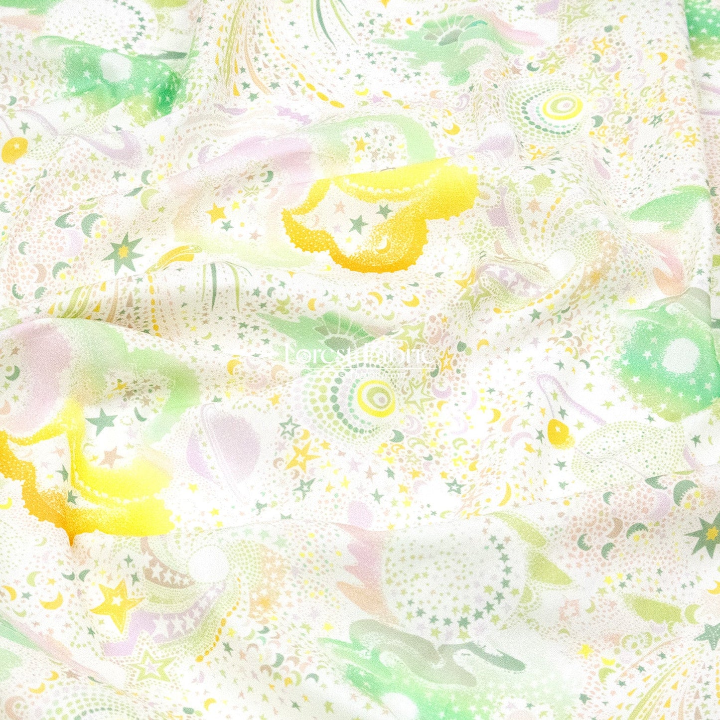 Liberty of London (Cotton Tana Lawn Fabric) - Milky Way - FO:REST Fabric 布恩堂Liberty fabrictana lawnjapanese fabricykk zipper