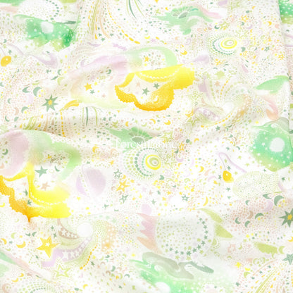 Liberty of London (Cotton Tana Lawn Fabric) - Milky Way - FO:REST Fabric 布恩堂Liberty fabrictana lawnjapanese fabricykk zipper