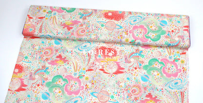Liberty of London (Cotton Tana Lawn Fabric) - Milky way - FO:REST Fabric 布恩堂Liberty fabrictana lawnjapanese fabricykk zipper