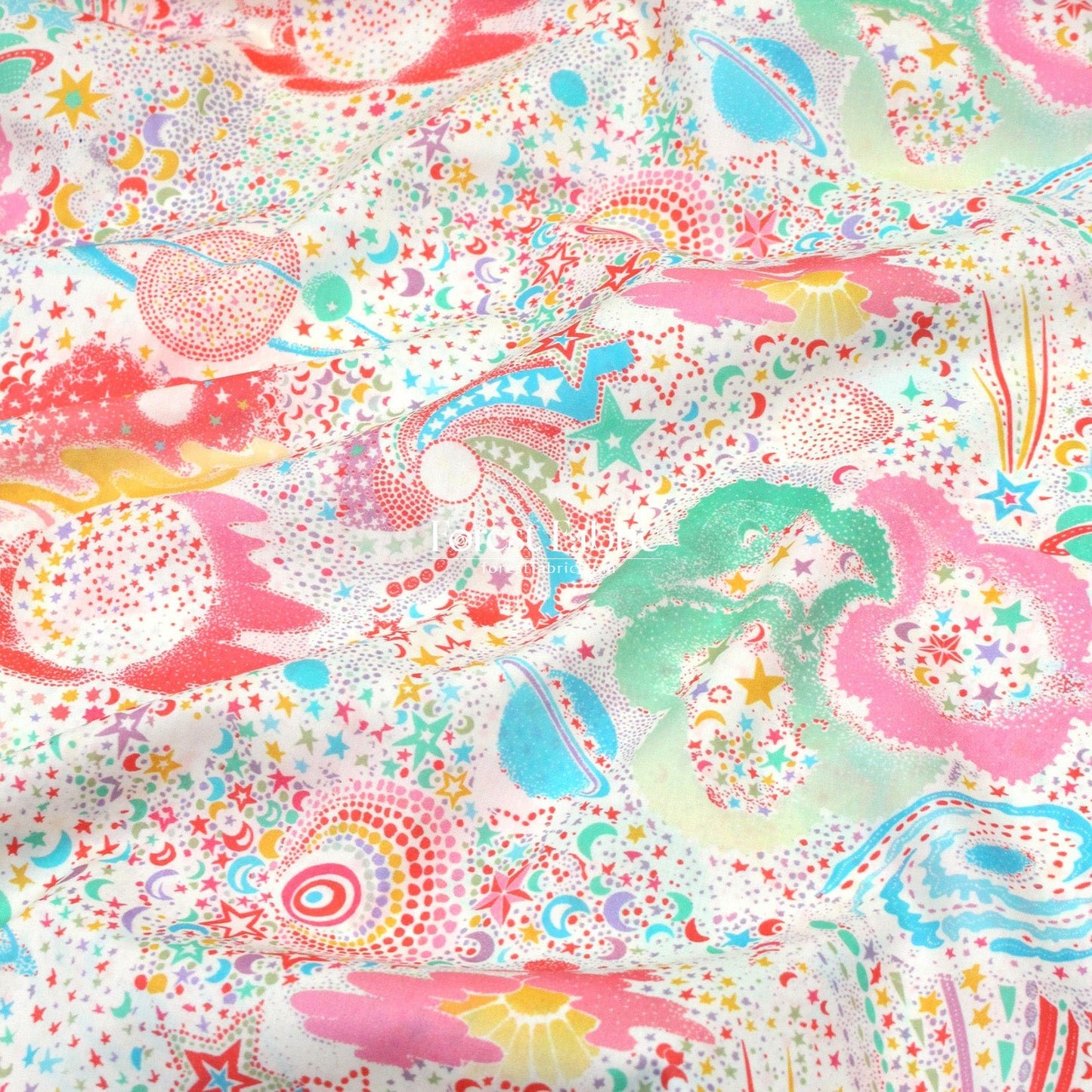 Liberty of London (Cotton Tana Lawn Fabric) - Milky Way - FO:REST Fabric 布恩堂Liberty fabrictana lawnjapanese fabricykk zipper