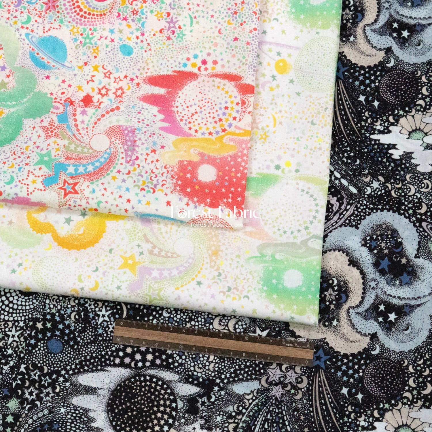 Liberty of London (Cotton Tana Lawn Fabric) - Milky Way - FO:REST Fabric 布恩堂Liberty fabrictana lawnjapanese fabricykk zipper