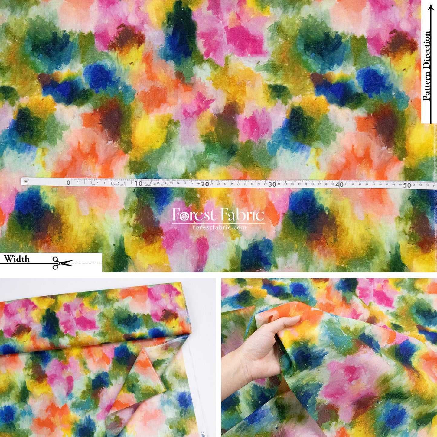 Liberty of London (Cotton Tana Lawn Fabric) - Mon Jardin - FO:REST Fabric 布恩堂Liberty fabrictana lawnjapanese fabricykk zipper