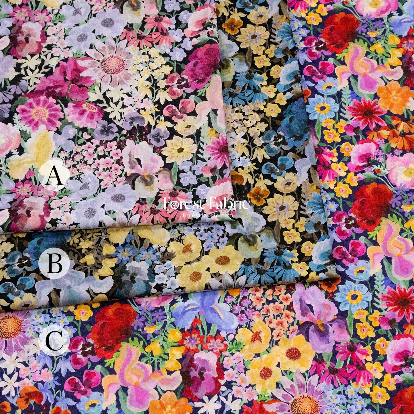 Liberty of London (Cotton Tana Lawn Fabric) - Morris Meadow - FO:REST Fabric 布恩堂Liberty fabrictana lawnjapanese fabricykk zipper