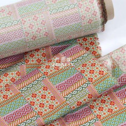 Liberty of London (Cotton Tana Lawn Fabric) - Mosaics - FO:REST Fabric 布恩堂Liberty fabrictana lawnjapanese fabricykk zipper