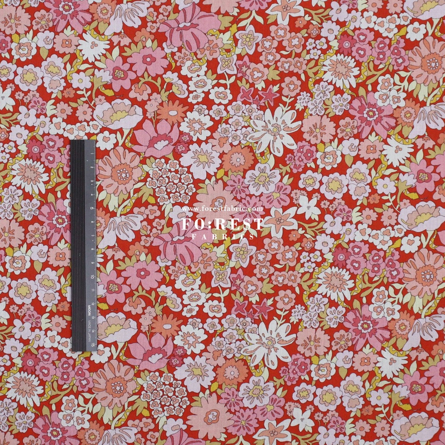 Liberty of London (Cotton Tana Lawn Fabric) - Mystery Meadow A - FO:REST Fabric 布恩堂Liberty fabrictana lawnjapanese fabricykk zipper