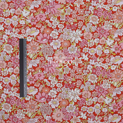 Liberty of London (Cotton Tana Lawn Fabric) - Mystery Meadow A - FO:REST Fabric 布恩堂Liberty fabrictana lawnjapanese fabricykk zipper