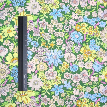 Liberty of London (Cotton Tana Lawn Fabric) - Mystery Meadow C - FO:REST Fabric 布恩堂Liberty fabrictana lawnjapanese fabricykk zipper
