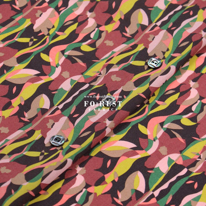Liberty of London (Cotton Tana Lawn Fabric) - Nayra A - FO:REST Fabric 布恩堂Liberty fabrictana lawnjapanese fabricykk zipper