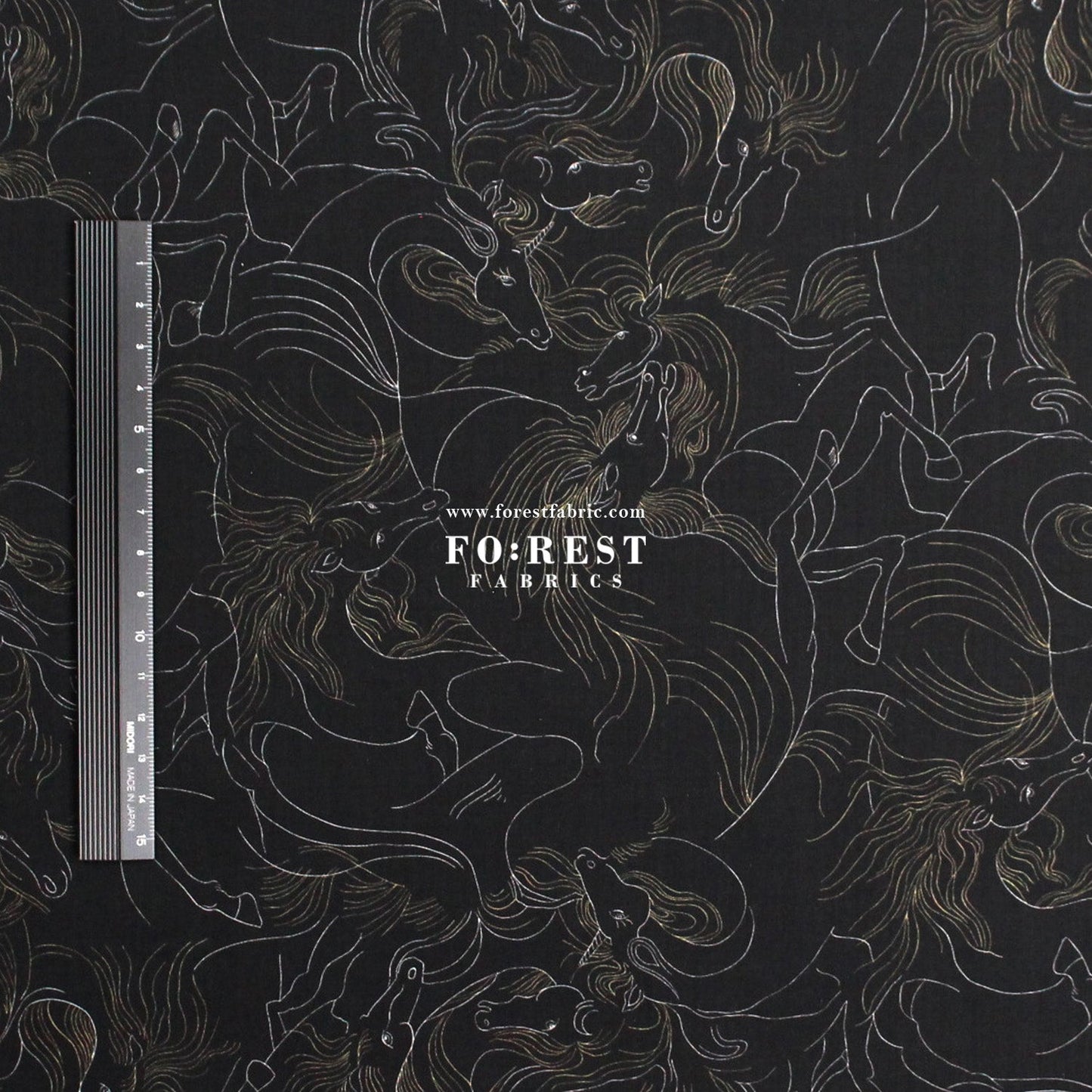 Liberty of London (Cotton Tana Lawn Fabric) - NAZ Horse - FO:REST Fabric 布恩堂Liberty fabrictana lawnjapanese fabricykk zipper