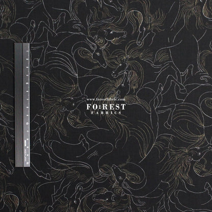 Liberty of London (Cotton Tana Lawn Fabric) - NAZ Horse - FO:REST Fabric 布恩堂Liberty fabrictana lawnjapanese fabricykk zipper