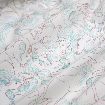 Liberty of London (Cotton Tana Lawn Fabric) - NAZ Horse - FO:REST Fabric 布恩堂Liberty fabrictana lawnjapanese fabricykk zipper