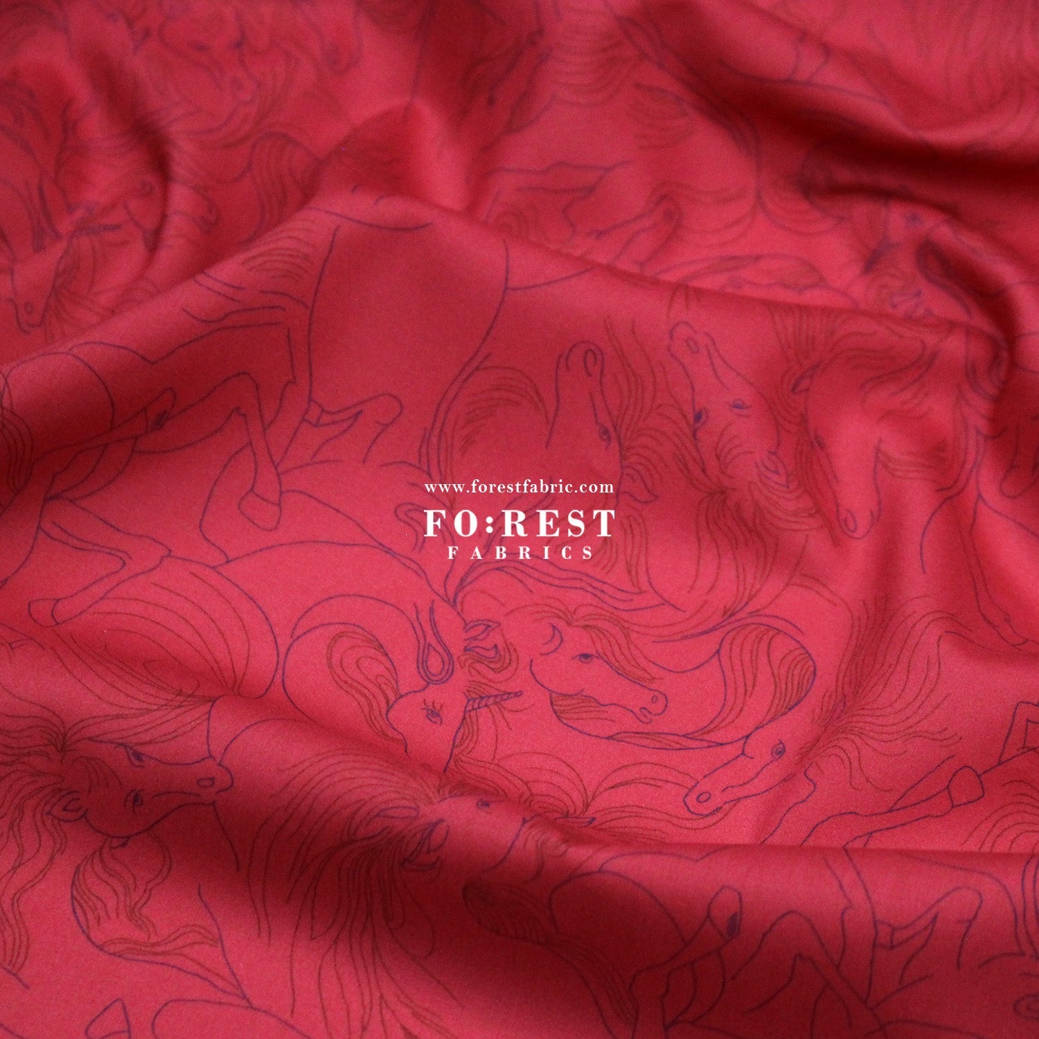 Liberty of London (Cotton Tana Lawn Fabric) - NAZ Horse - FO:REST Fabric 布恩堂Liberty fabrictana lawnjapanese fabricykk zipper