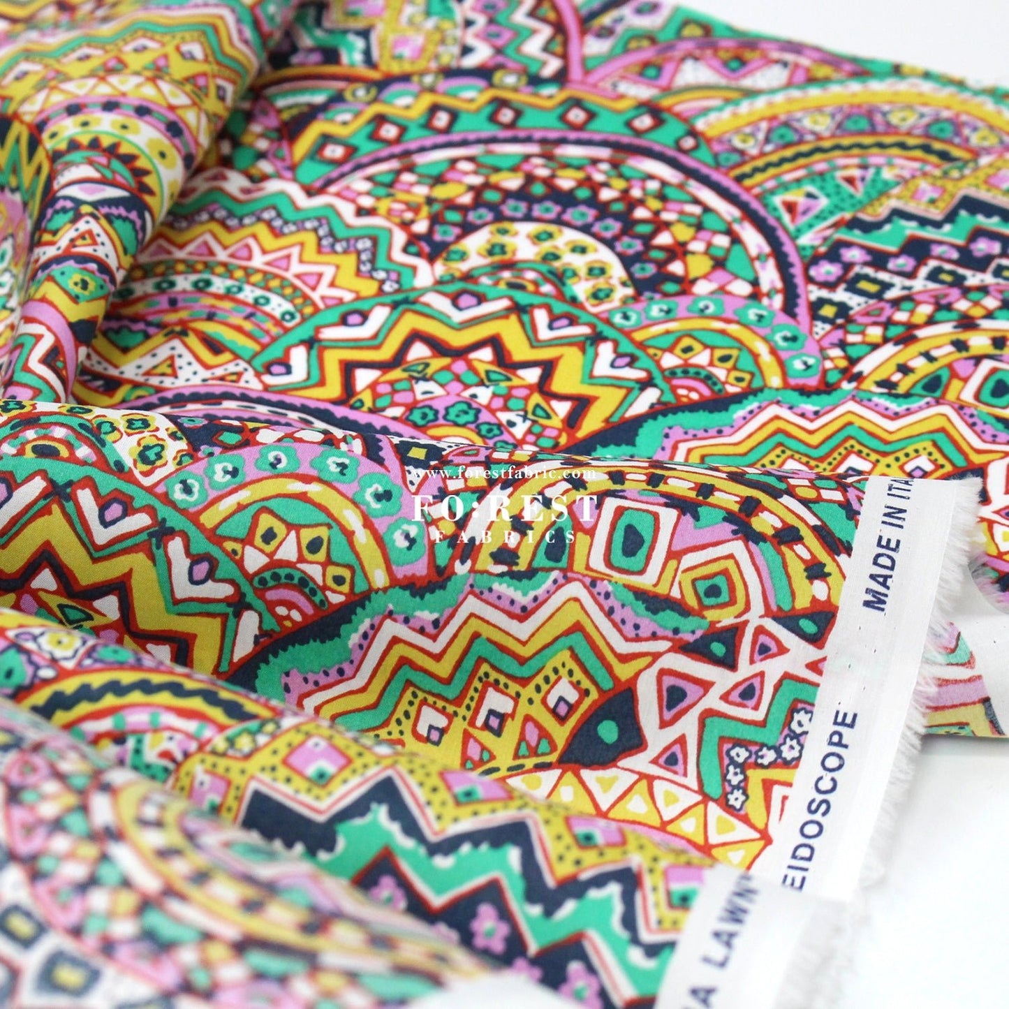 Liberty of London (Cotton Tana Lawn Fabric) - Newton A - FO:REST Fabric 布恩堂Liberty fabrictana lawnjapanese fabricykk zipper