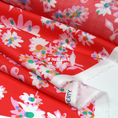 Liberty of London (Cotton Tana Lawn Fabric) - Optic Floral - FO:REST Fabric 布恩堂Liberty fabrictana lawnjapanese fabricykk zipper