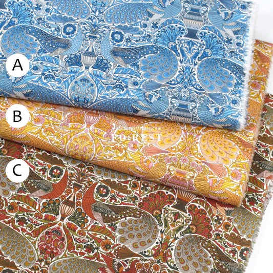 Liberty of London (Cotton Tana Lawn Fabric) - Oscar's Palace - FO:REST Fabric 布恩堂Liberty fabrictana lawnjapanese fabricykk zipper