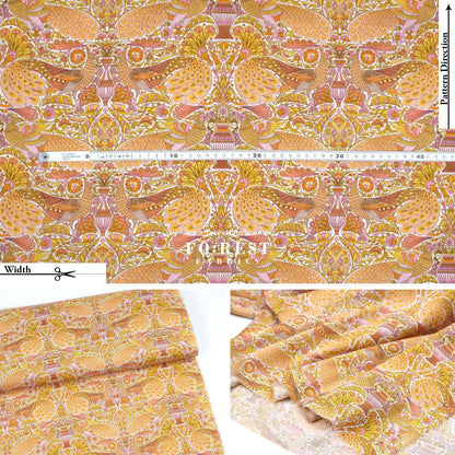 Liberty of London (Cotton Tana Lawn Fabric) - Oscar's Palace - FO:REST Fabric 布恩堂Liberty fabrictana lawnjapanese fabricykk zipper