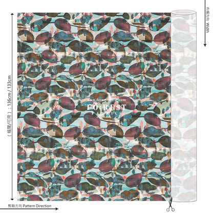 Liberty of London (Cotton Tana Lawn Fabric) - Other Worldly A - FO:REST Fabric 布恩堂Liberty fabrictana lawnjapanese fabricykk zipper