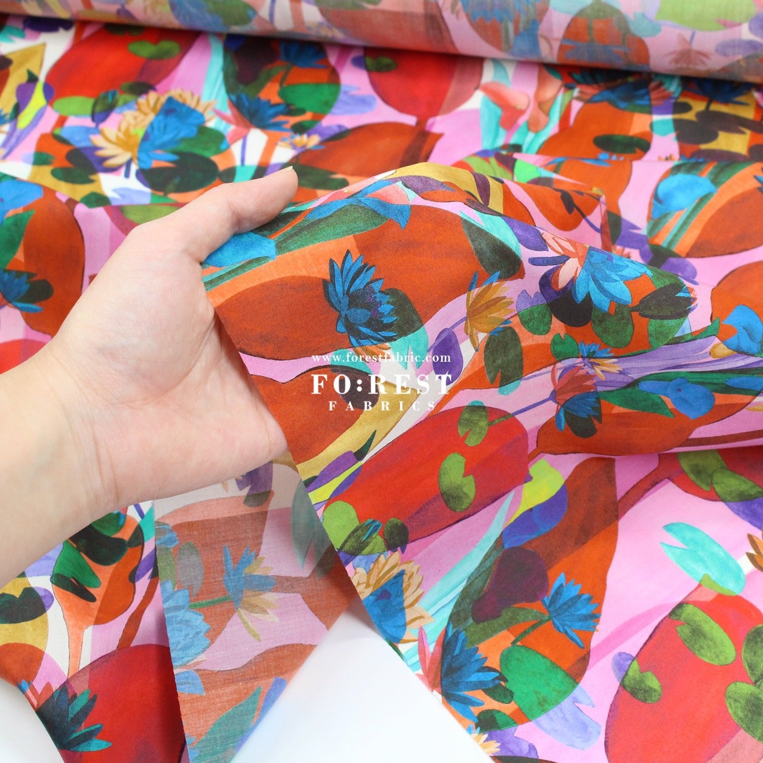Liberty of London (Cotton Tana Lawn Fabric) - Other Worldly B - FO:REST Fabric 布恩堂Liberty fabrictana lawnjapanese fabricykk zipper