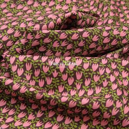 Liberty of London (Cotton Tana Lawn Fabric) - Paper Tulips - FO:REST Fabric 布恩堂Liberty fabrictana lawnjapanese fabricykk zipper